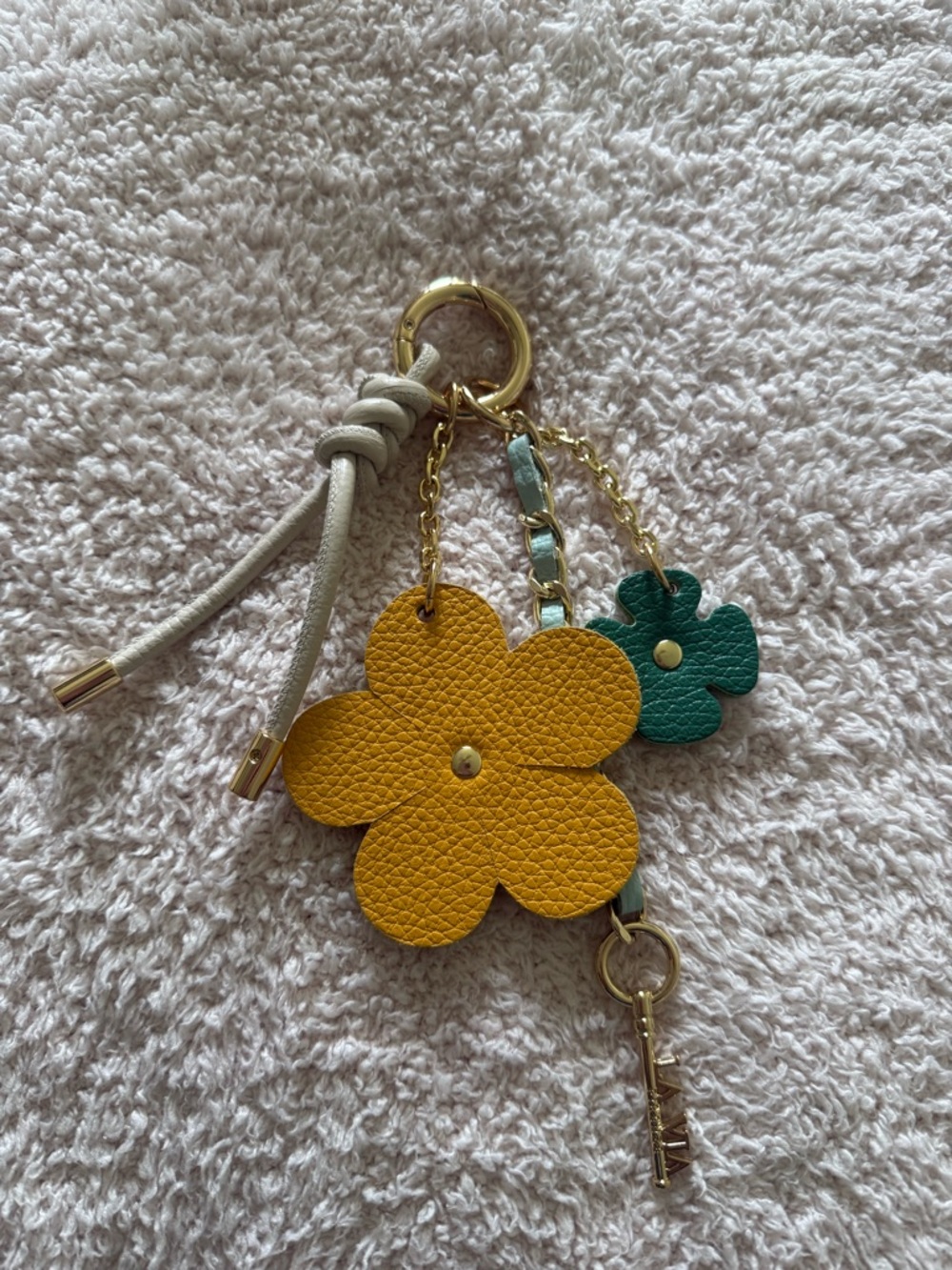 Flower Bag Charm